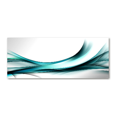 Acrylbild Fotodruck Abstrakte Wellen