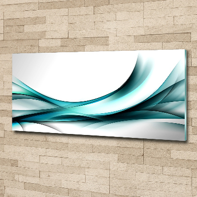 Acrylbild Fotodruck Abstrakte Wellen