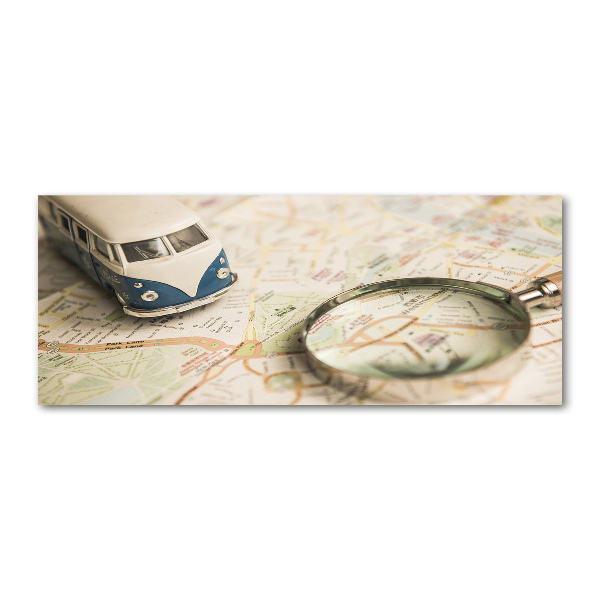 Acrylglas-Druck Symbolik des Reisens