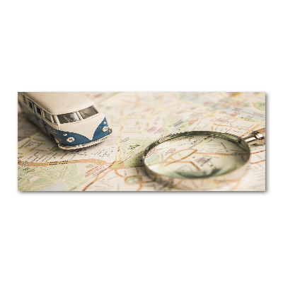Acrylglas-Druck Symbolik des Reisens