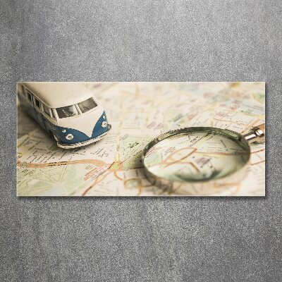 Acrylglas-Druck Symbolik des Reisens