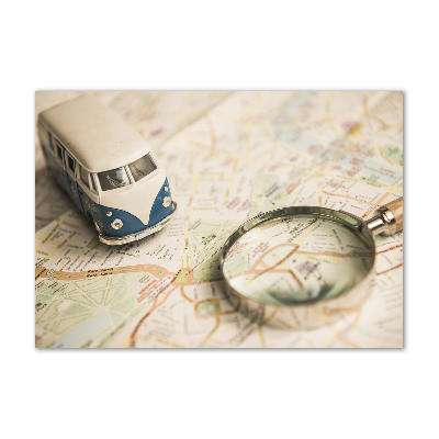 Acrylglas-Druck Symbolik des Reisens