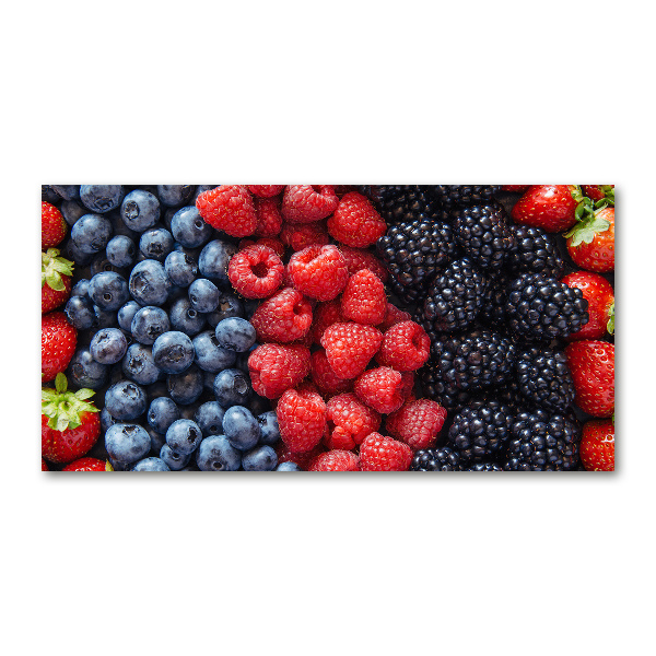 Acrylglas-Druck Waldfrüchte