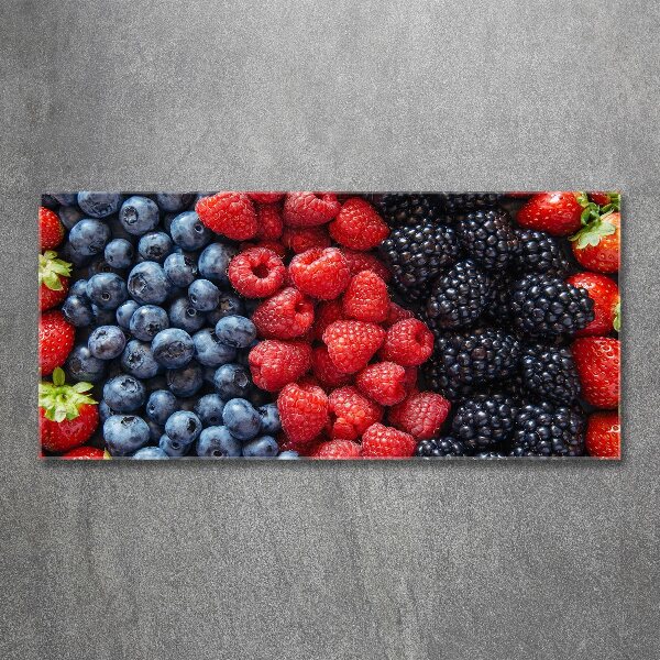Acrylglas-Druck Waldfrüchte
