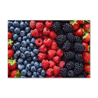 Acrylglas-Druck Waldfrüchte