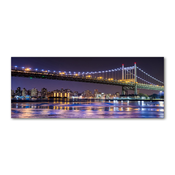 Acrylglas-Druck New Yorker Brücke