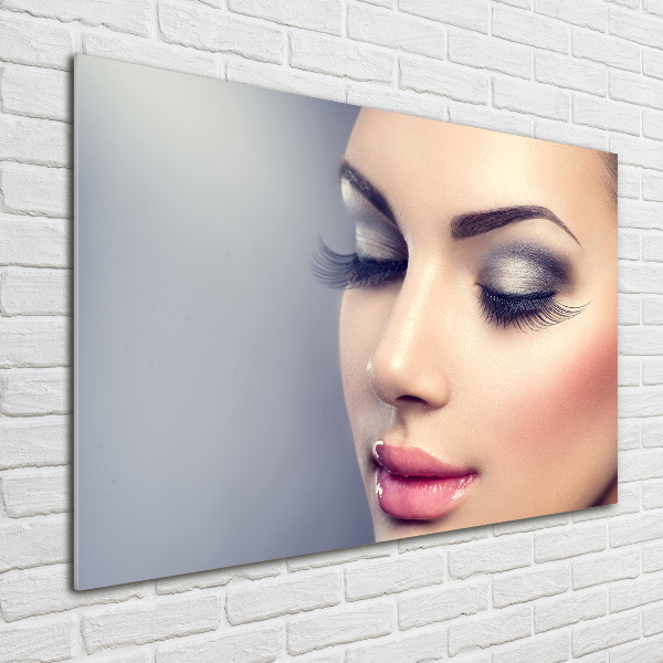 Acrylbild Fotodruck Perfektes Make-up