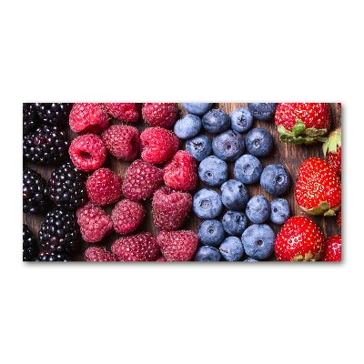 Acrylbild Fotodruck Waldfrüchte