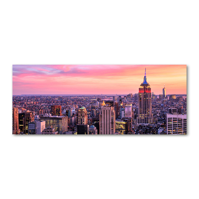 Acrylbild Fotodruck New York West