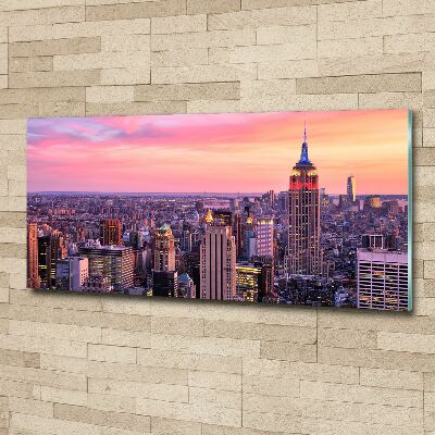 Acrylbild Fotodruck New York West
