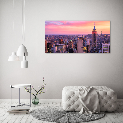 Acrylbild Fotodruck New York West