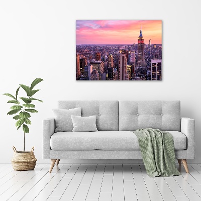 Acrylbild Fotodruck New York West