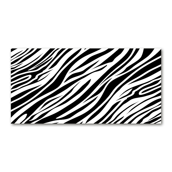 Bild auf Acrylglas Zebra-Hintergrund