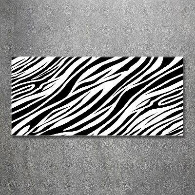 Bild auf Acrylglas Zebra-Hintergrund