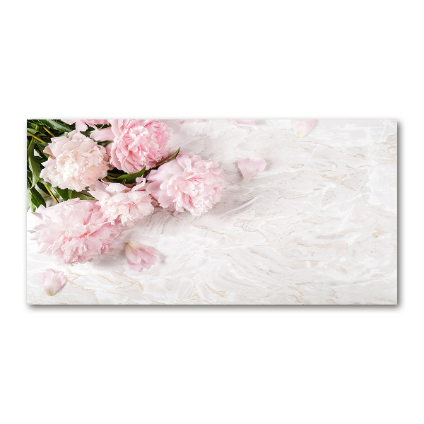 Foto auf Acryl Pfingstrosen