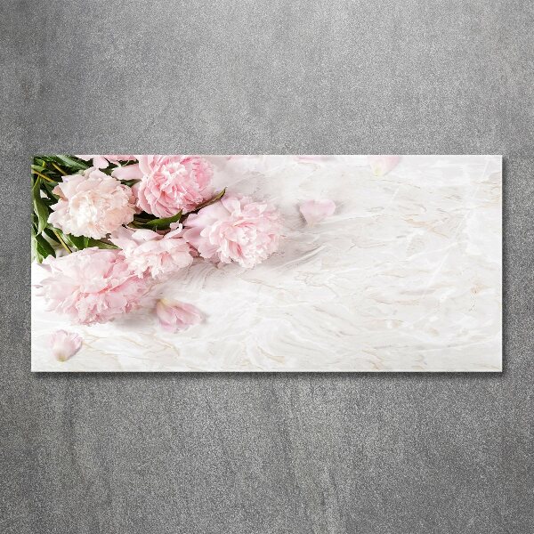 Foto auf Acryl Pfingstrosen