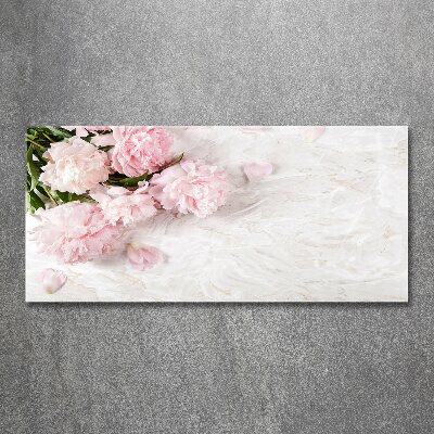 Foto auf Acryl Pfingstrosen