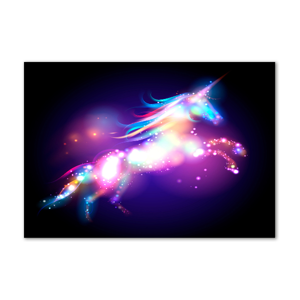 Foto auf Acryl Einhorn