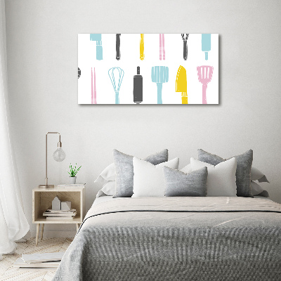 Acrylbild Fotodruck Küchenutensilien