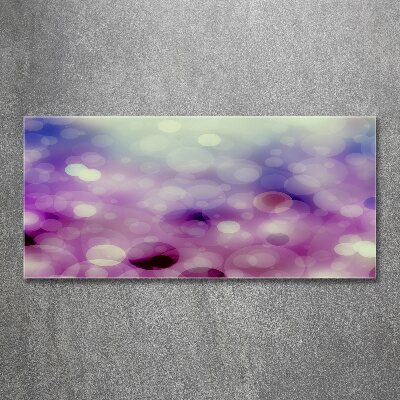 Acrylbild Fotodruck Lila Felgen