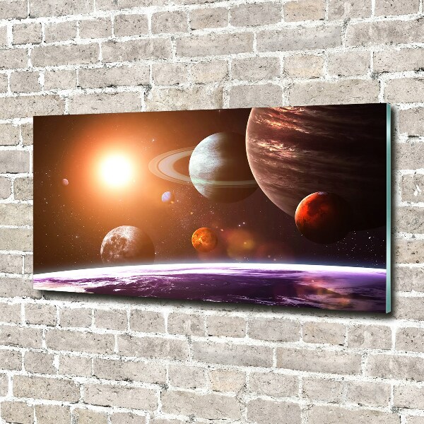Bild auf Acrylglas Sonnensystem