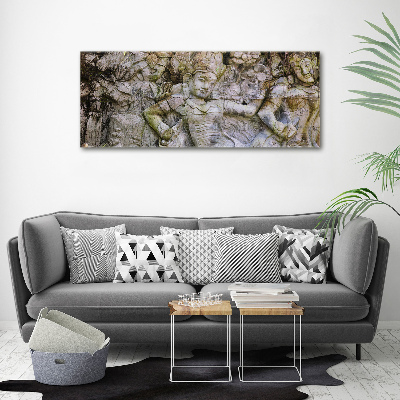 Bild auf Acrylglas Steinskulptur