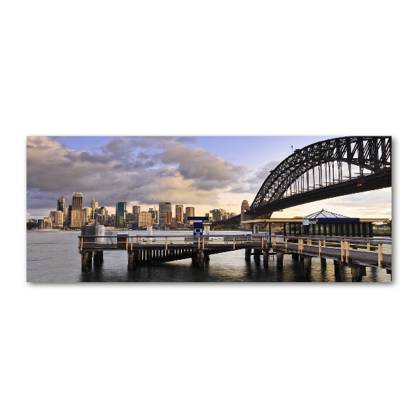 Acrylbild Fotodruck Sydney-Brücke