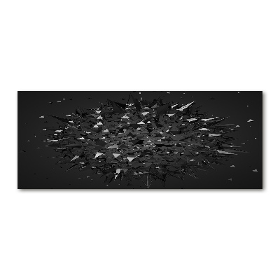 Foto auf Acryl 3D-Abstraktion