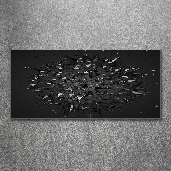 Foto auf Acryl 3D-Abstraktion