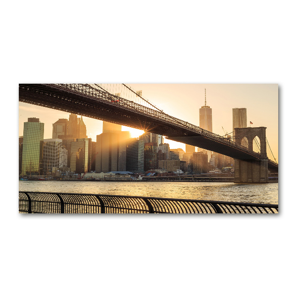 Acrylglas-Druck Brooklyn Bridge