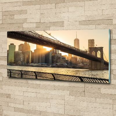 Acrylglas-Druck Brooklyn Bridge