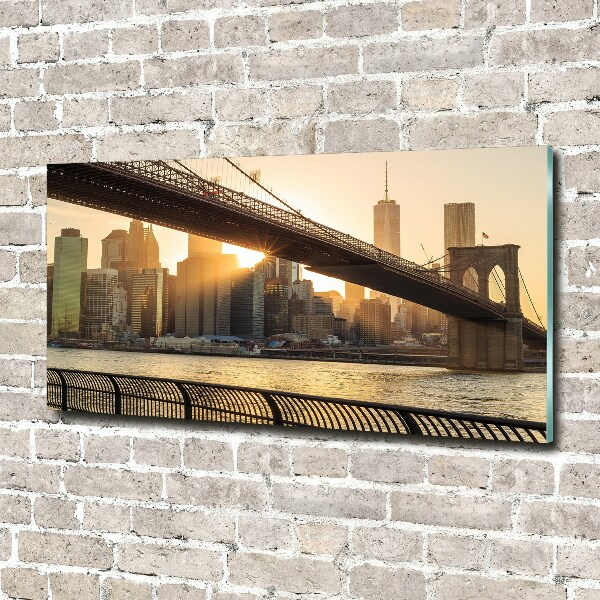 Acrylglas-Druck Brooklyn Bridge