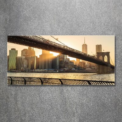 Acrylglas-Druck Brooklyn Bridge
