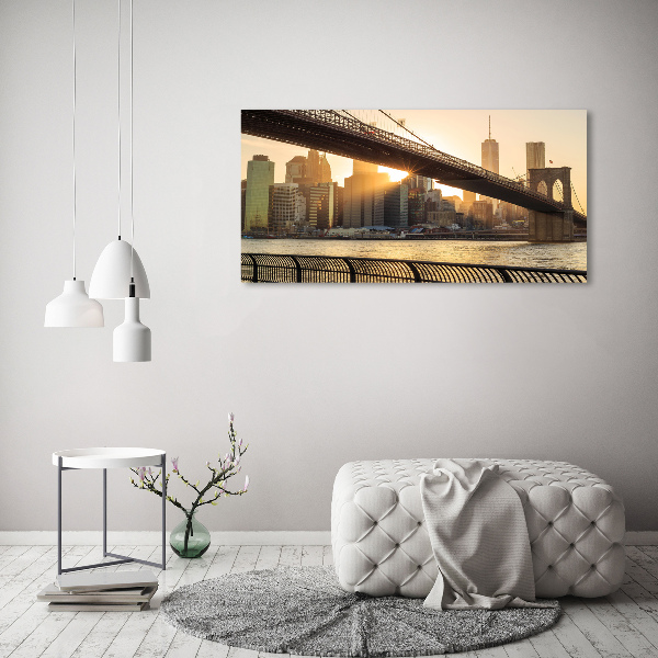 Acrylglas-Druck Brooklyn Bridge