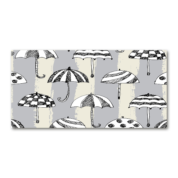 Foto auf Acryl Regenschirme