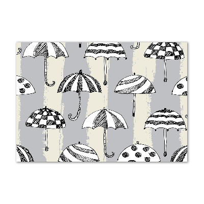 Foto auf Acryl Regenschirme