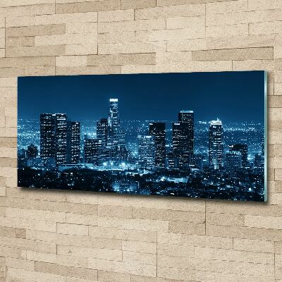 Foto auf Acryl Los Angeles bei Nacht