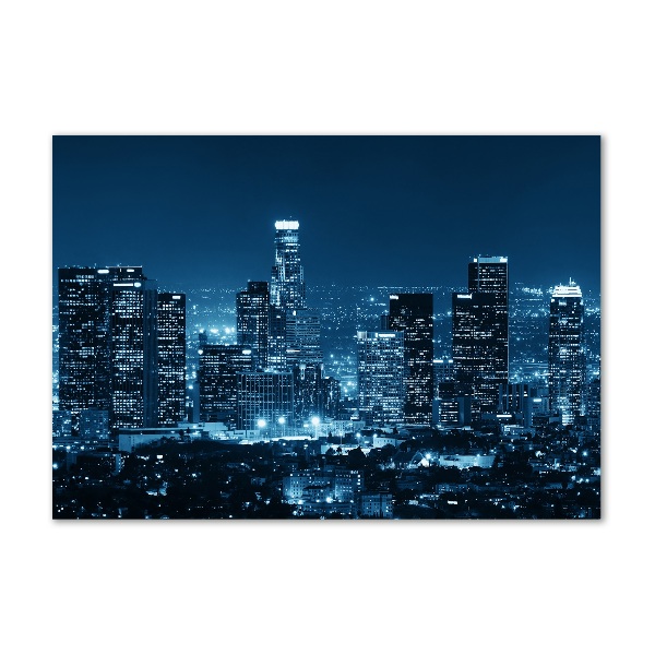 Foto auf Acryl Los Angeles bei Nacht