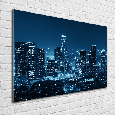 Foto auf Acryl Los Angeles bei Nacht
