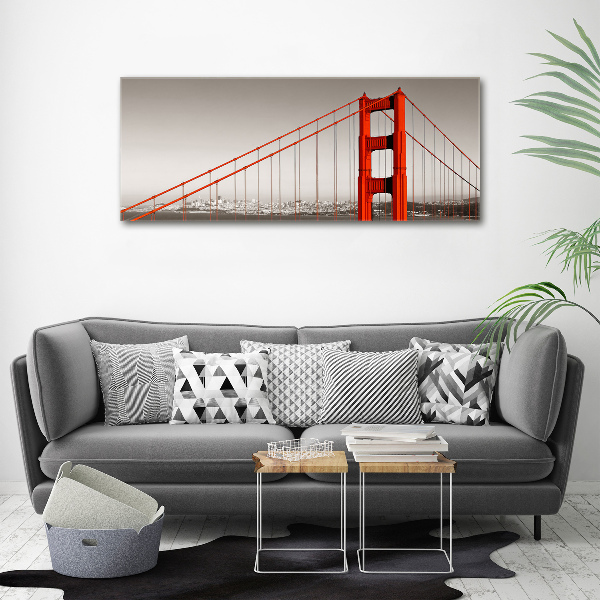 Bild auf Acrylglas San Francisco Brücke