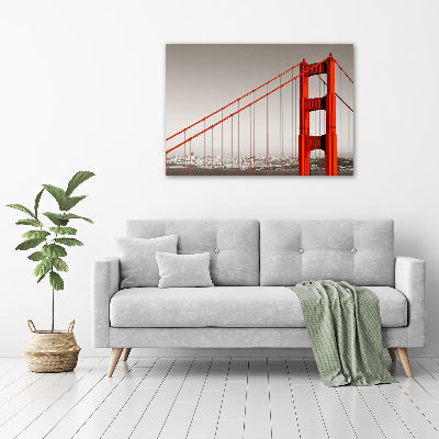 Bild auf Acrylglas San Francisco Brücke