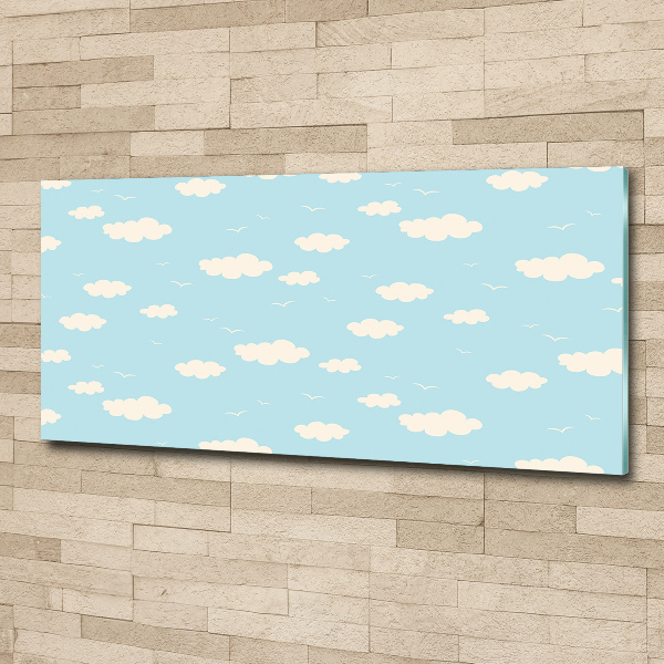 Acrylbild Fotodruck Wolken