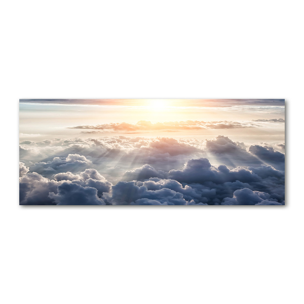 Acrylbild Fotodruck Wolken aus der Vogelperspektive