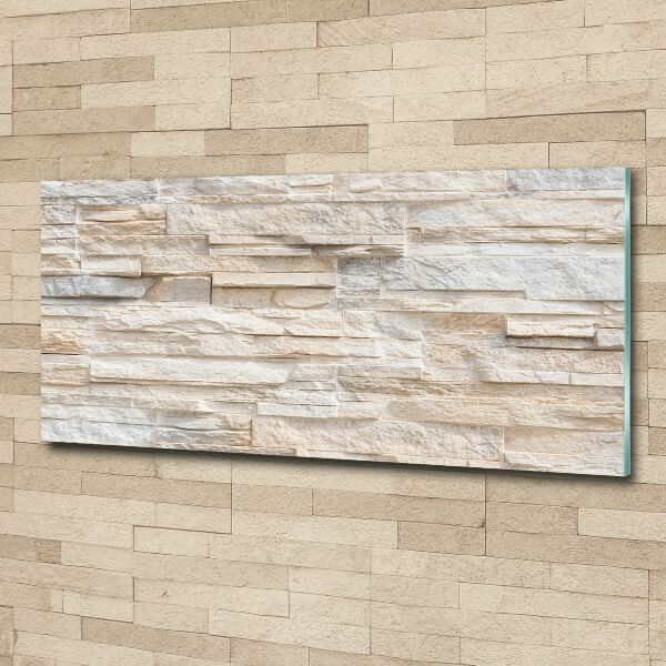 Acrylbild Fotodruck Ziegelmauer