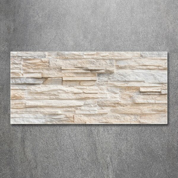 Acrylbild Fotodruck Ziegelmauer