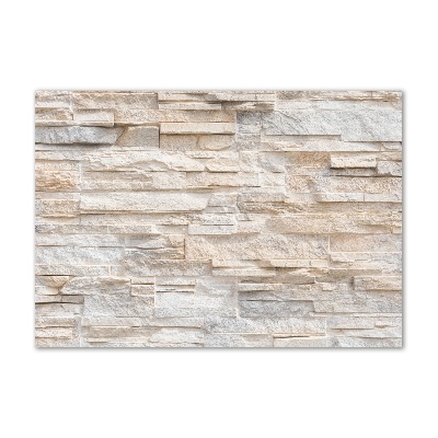 Acrylbild Fotodruck Ziegelmauer