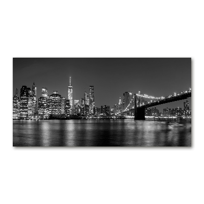 Foto auf Acryl Manhattan bei Nacht