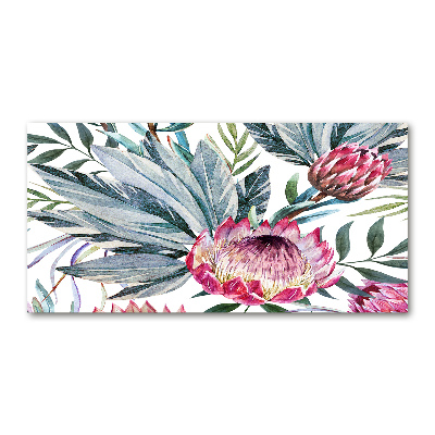 Acrylbild Fotodruck Protea