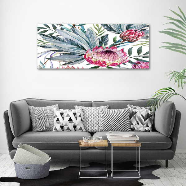 Acrylbild Fotodruck Protea