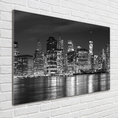 Foto auf Acryl Manhattan bei Nacht